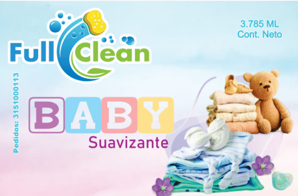 Suavizante Fullclean – Baby: Suavidad y Frescura para la Piel de Tu Bebé