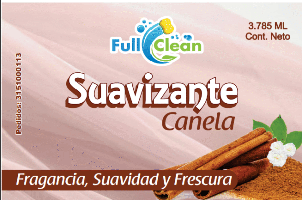 Suavizante Fullclean Aroma Canela – Frescura y Suavidad para tu Ropa
